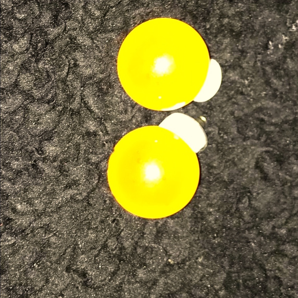 Globe earrings